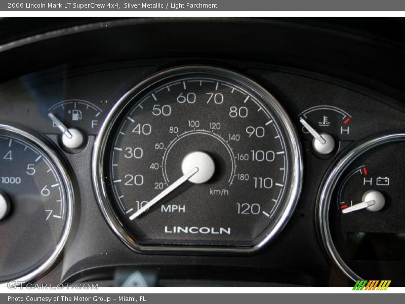 Silver Metallic / Light Parchment 2006 Lincoln Mark LT SuperCrew 4x4