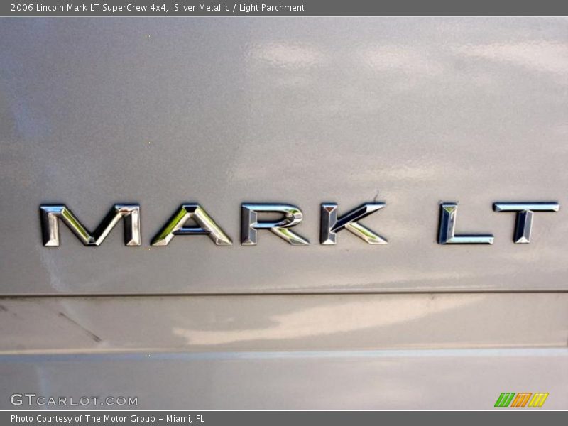 Silver Metallic / Light Parchment 2006 Lincoln Mark LT SuperCrew 4x4
