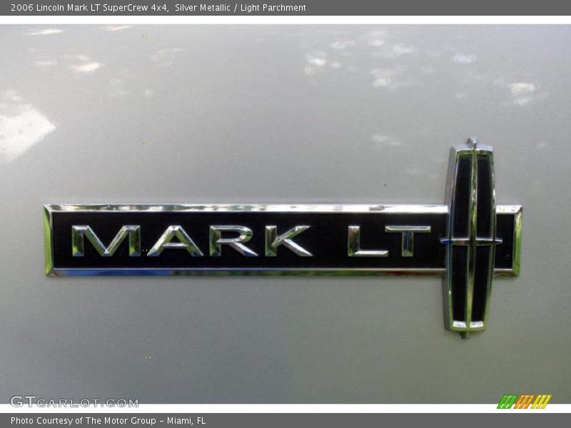 Silver Metallic / Light Parchment 2006 Lincoln Mark LT SuperCrew 4x4