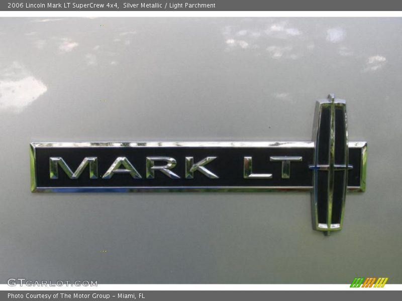 Silver Metallic / Light Parchment 2006 Lincoln Mark LT SuperCrew 4x4