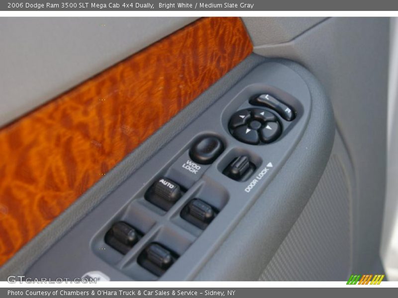Bright White / Medium Slate Gray 2006 Dodge Ram 3500 SLT Mega Cab 4x4 Dually