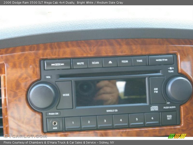 Bright White / Medium Slate Gray 2006 Dodge Ram 3500 SLT Mega Cab 4x4 Dually