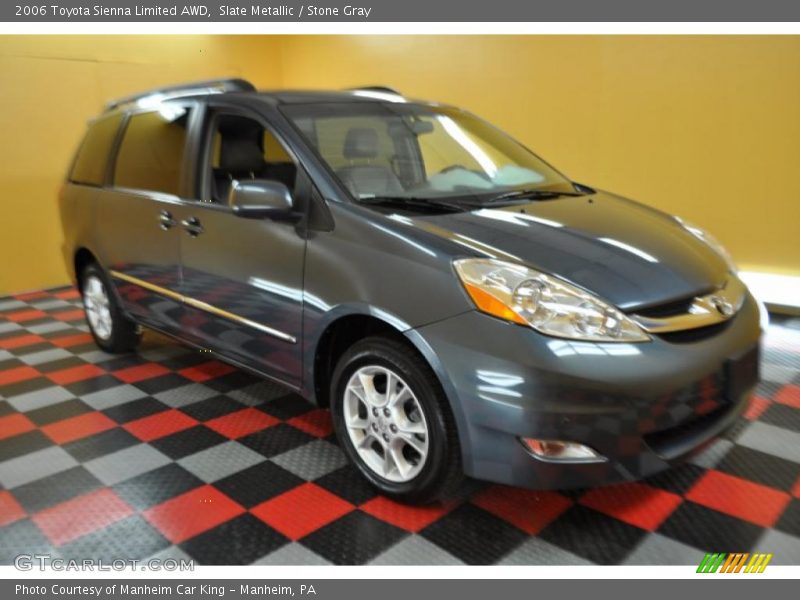 Slate Metallic / Stone Gray 2006 Toyota Sienna Limited AWD