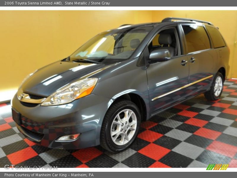 Slate Metallic / Stone Gray 2006 Toyota Sienna Limited AWD