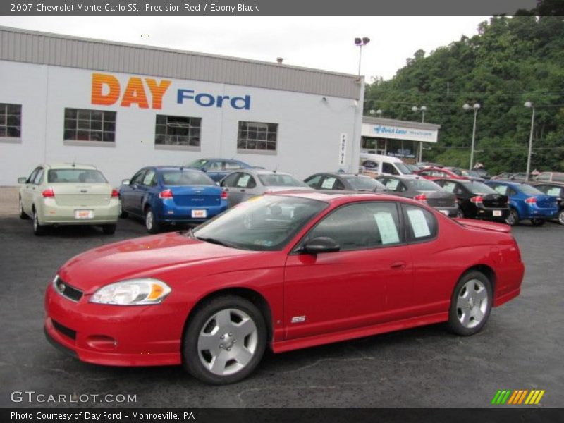 Precision Red / Ebony Black 2007 Chevrolet Monte Carlo SS