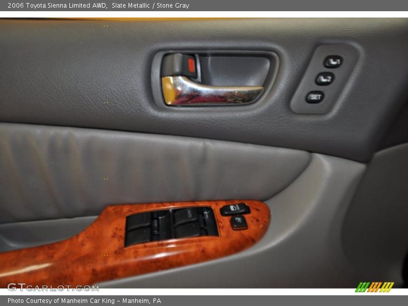 Slate Metallic / Stone Gray 2006 Toyota Sienna Limited AWD