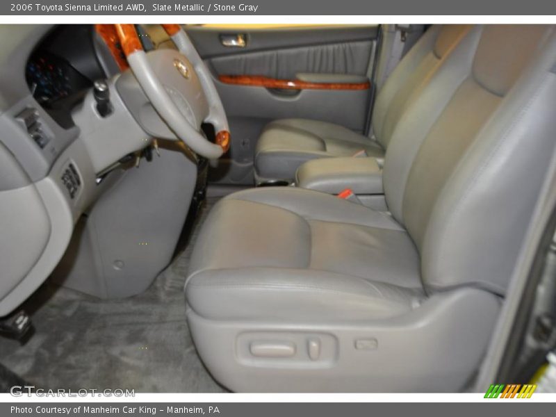 Slate Metallic / Stone Gray 2006 Toyota Sienna Limited AWD