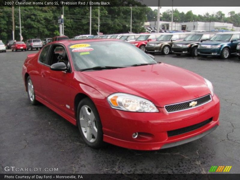 Precision Red / Ebony Black 2007 Chevrolet Monte Carlo SS