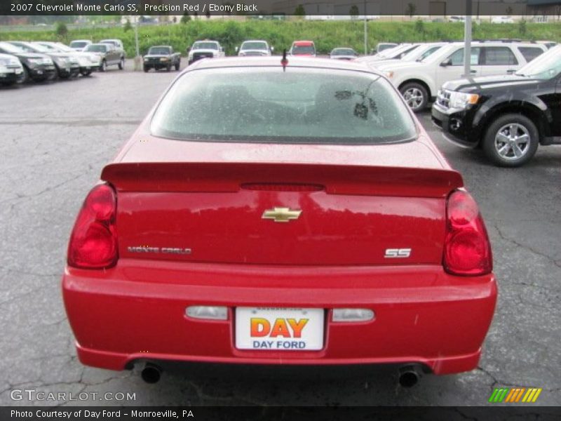 Precision Red / Ebony Black 2007 Chevrolet Monte Carlo SS