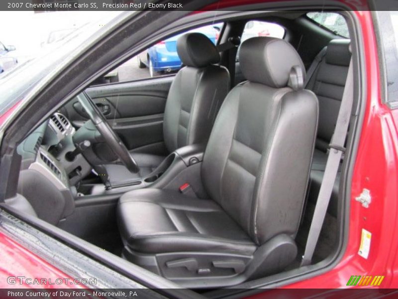 Precision Red / Ebony Black 2007 Chevrolet Monte Carlo SS