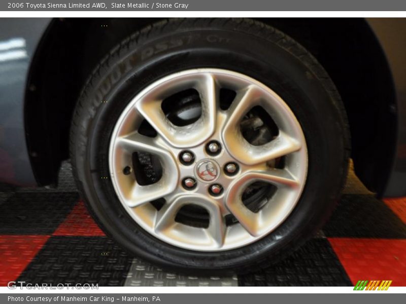 Slate Metallic / Stone Gray 2006 Toyota Sienna Limited AWD