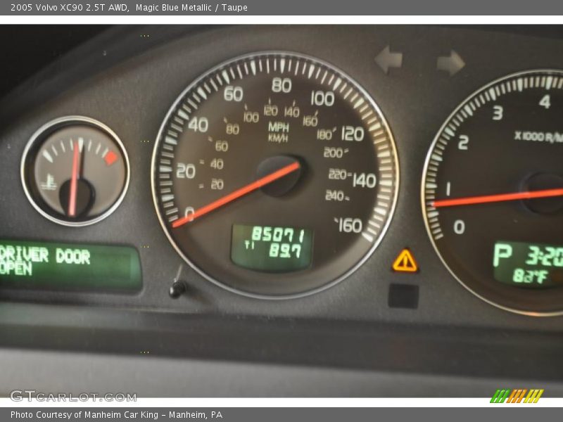 Magic Blue Metallic / Taupe 2005 Volvo XC90 2.5T AWD