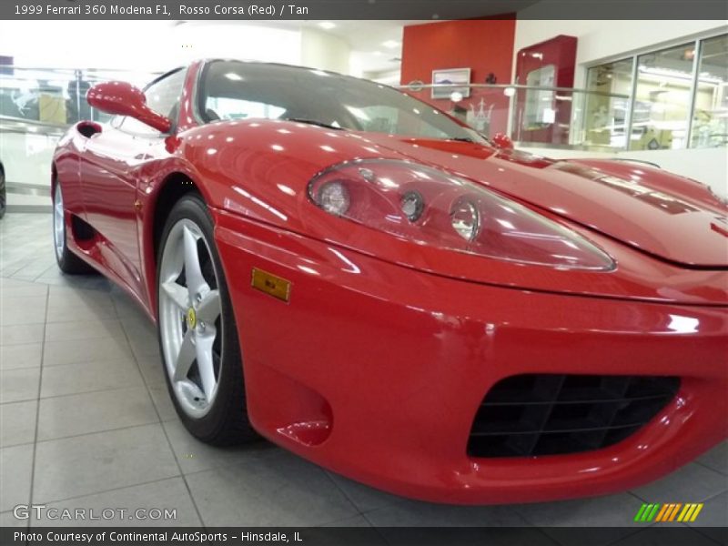 Rosso Corsa (Red) / Tan 1999 Ferrari 360 Modena F1