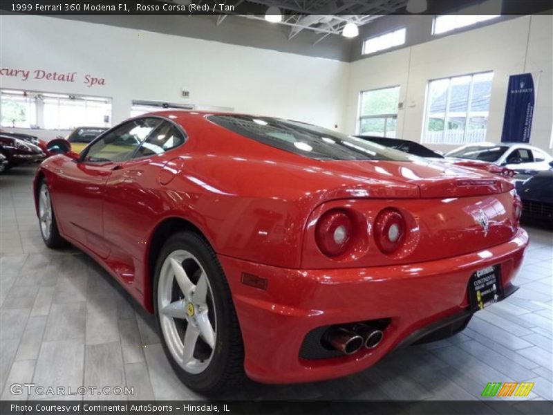 Rosso Corsa (Red) / Tan 1999 Ferrari 360 Modena F1