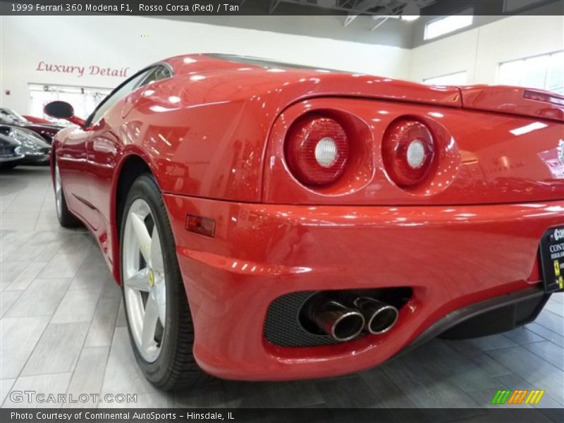 Rosso Corsa (Red) / Tan 1999 Ferrari 360 Modena F1