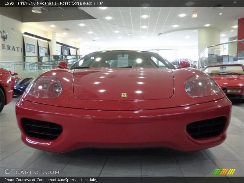 Rosso Corsa (Red) / Tan 1999 Ferrari 360 Modena F1