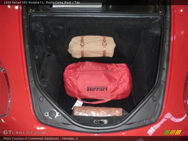 Rosso Corsa (Red) / Tan 1999 Ferrari 360 Modena F1