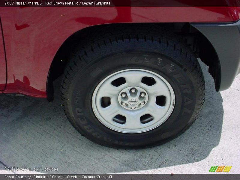 Red Brawn Metallic / Desert/Graphite 2007 Nissan Xterra S