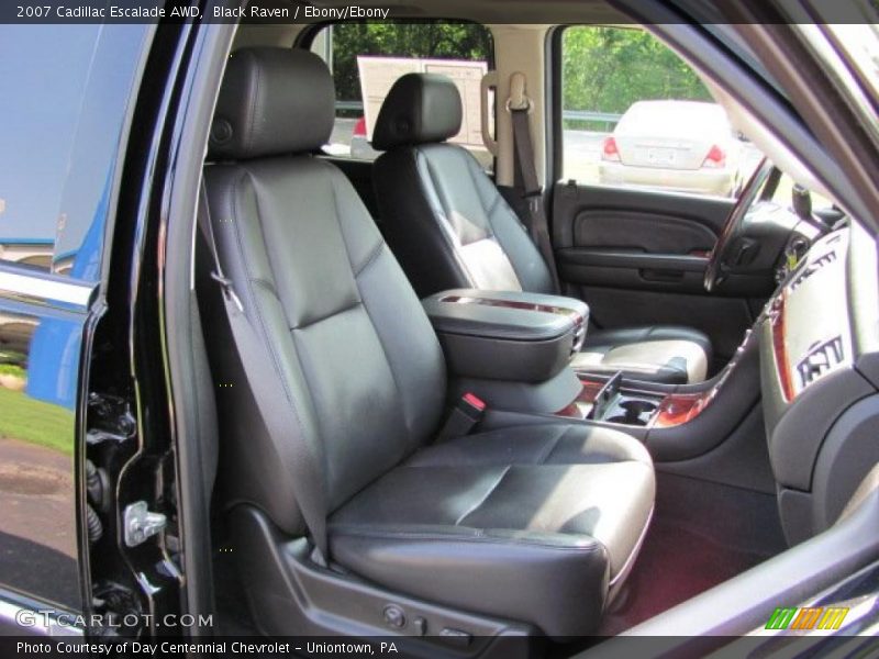 Black Raven / Ebony/Ebony 2007 Cadillac Escalade AWD