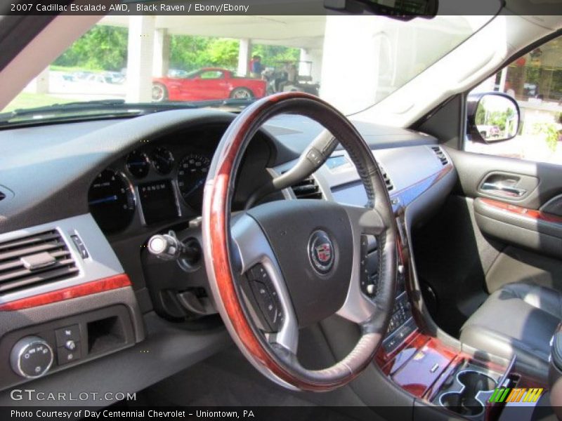 Black Raven / Ebony/Ebony 2007 Cadillac Escalade AWD