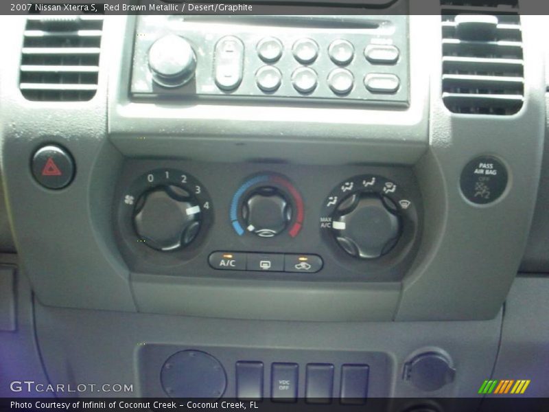 Red Brawn Metallic / Desert/Graphite 2007 Nissan Xterra S