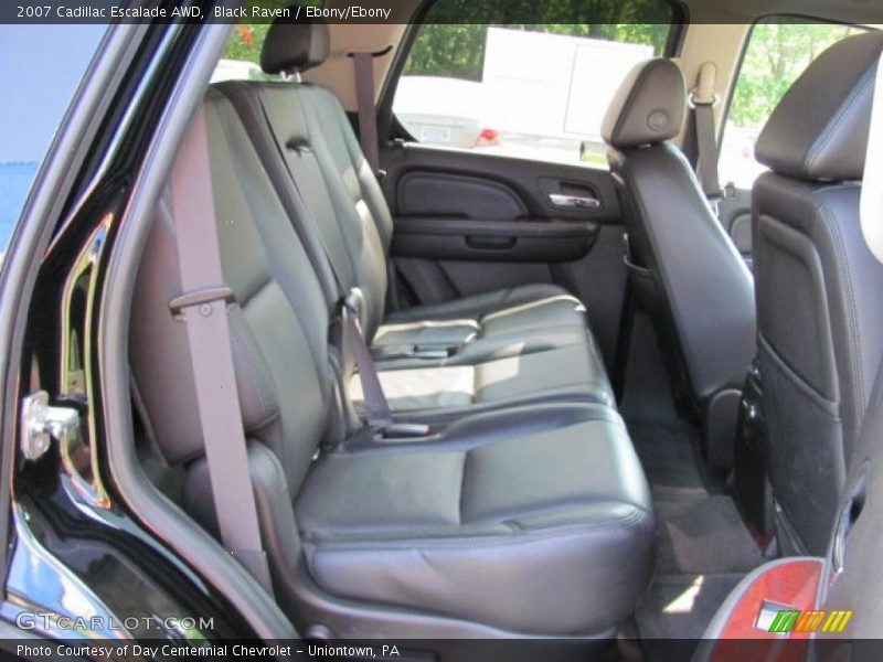 Black Raven / Ebony/Ebony 2007 Cadillac Escalade AWD