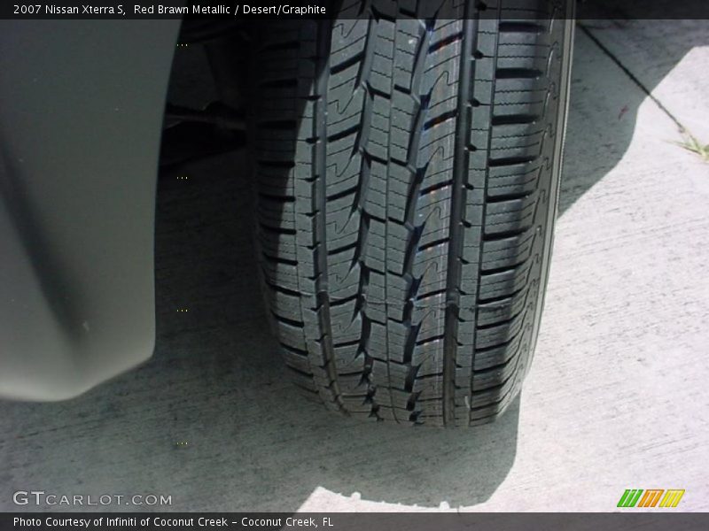 Red Brawn Metallic / Desert/Graphite 2007 Nissan Xterra S
