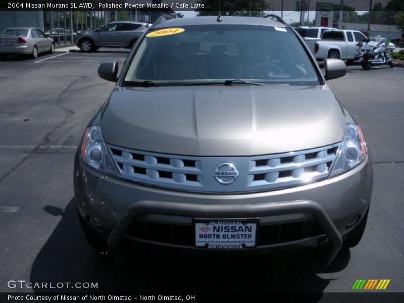 Polished Pewter Metallic / Cafe Latte 2004 Nissan Murano SL AWD