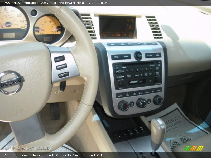 Polished Pewter Metallic / Cafe Latte 2004 Nissan Murano SL AWD