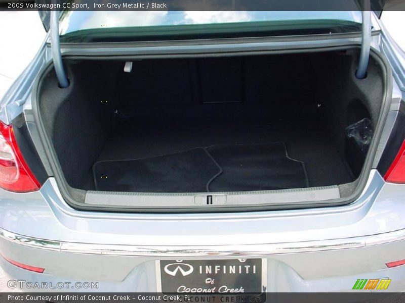 Iron Grey Metallic / Black 2009 Volkswagen CC Sport