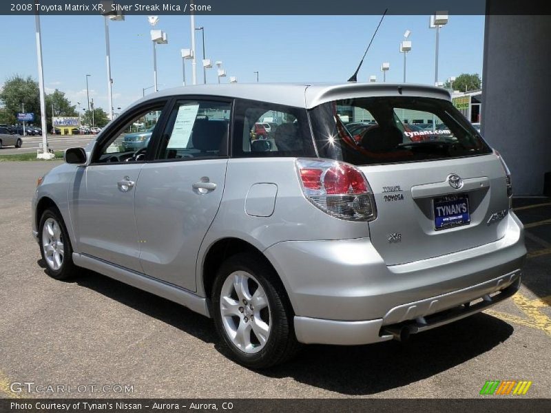 Silver Streak Mica / Stone 2008 Toyota Matrix XR