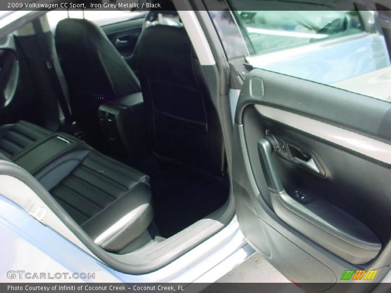 Iron Grey Metallic / Black 2009 Volkswagen CC Sport