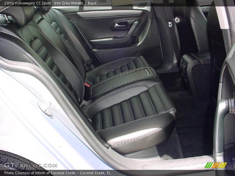 Iron Grey Metallic / Black 2009 Volkswagen CC Sport