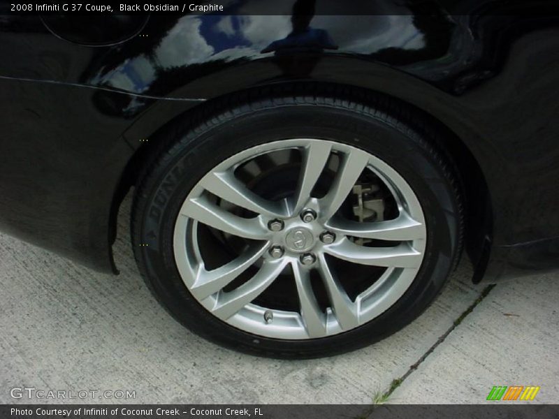 Black Obsidian / Graphite 2008 Infiniti G 37 Coupe