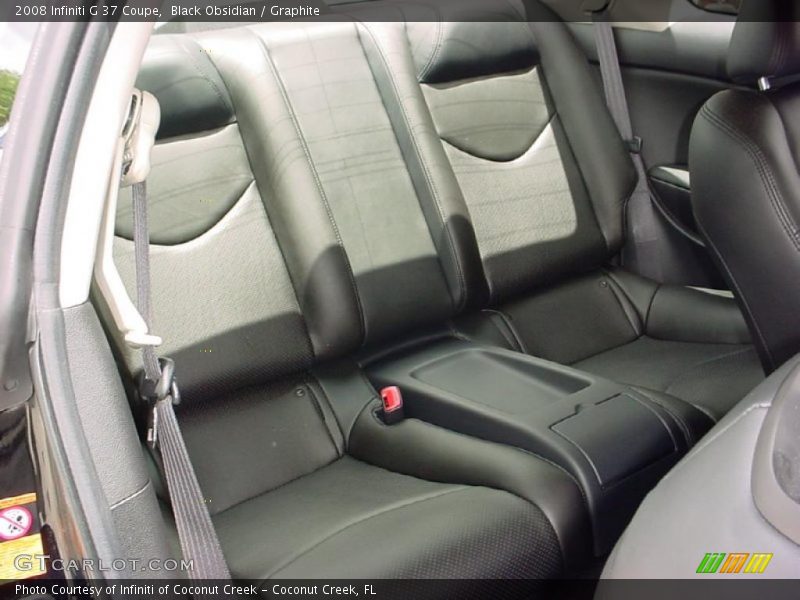 Black Obsidian / Graphite 2008 Infiniti G 37 Coupe