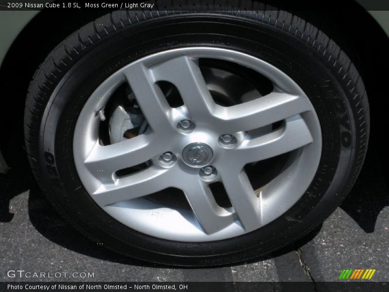 Moss Green / Light Gray 2009 Nissan Cube 1.8 SL