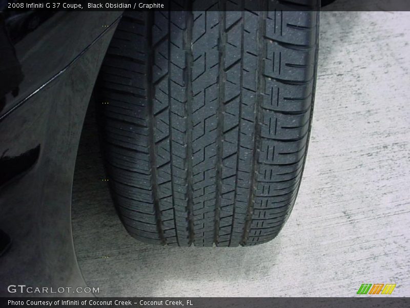 Black Obsidian / Graphite 2008 Infiniti G 37 Coupe