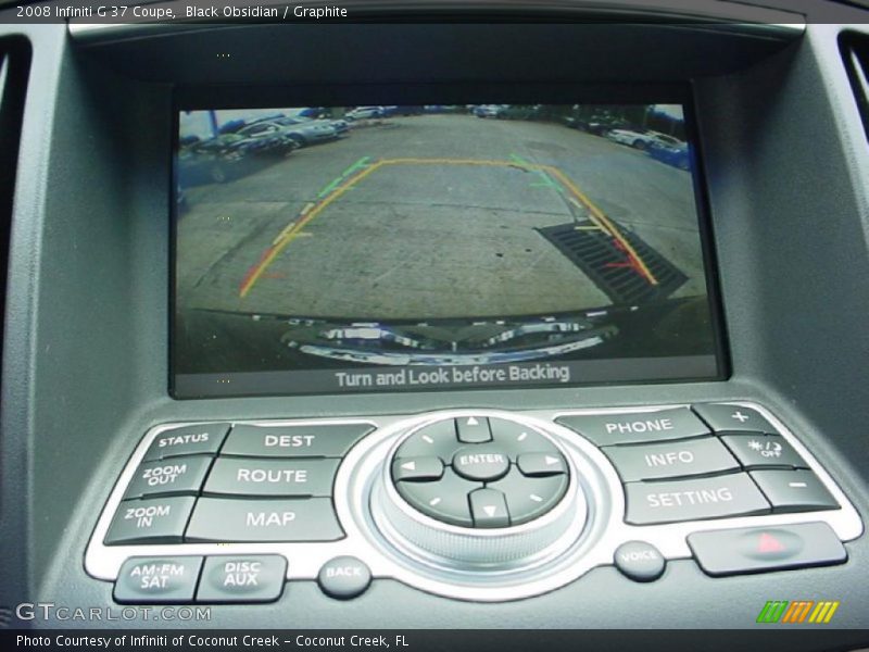 Black Obsidian / Graphite 2008 Infiniti G 37 Coupe