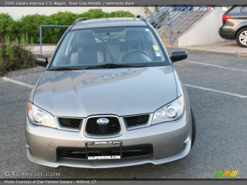 Steel Gray Metallic / Anthracite Black 2006 Subaru Impreza 2.5i Wagon