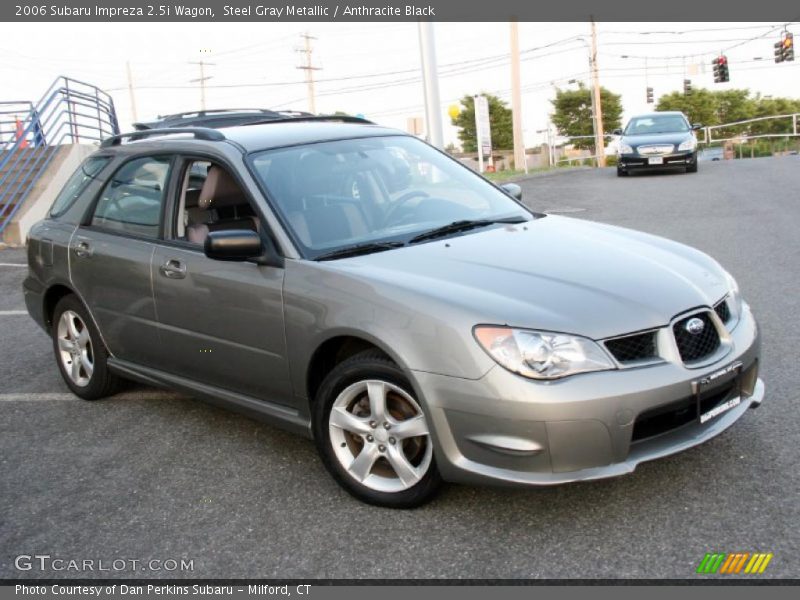 Steel Gray Metallic / Anthracite Black 2006 Subaru Impreza 2.5i Wagon
