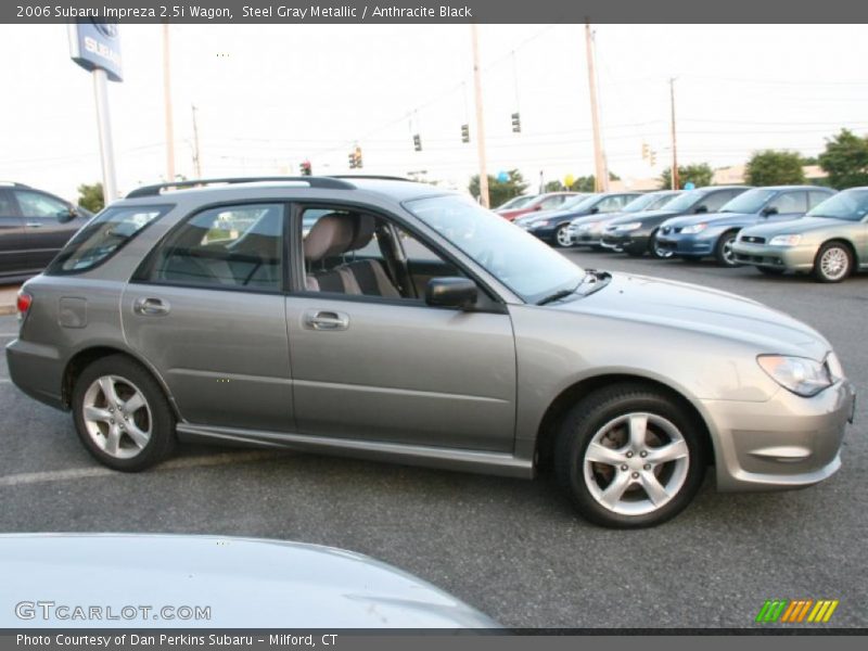 Steel Gray Metallic / Anthracite Black 2006 Subaru Impreza 2.5i Wagon