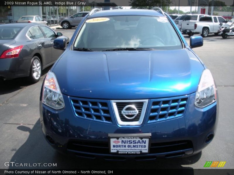 Indigo Blue / Gray 2009 Nissan Rogue SL AWD