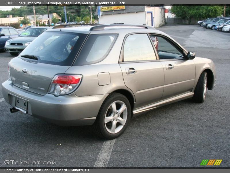 Steel Gray Metallic / Anthracite Black 2006 Subaru Impreza 2.5i Wagon