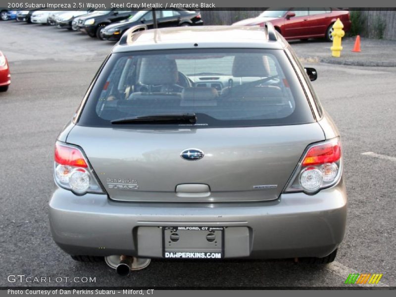 Steel Gray Metallic / Anthracite Black 2006 Subaru Impreza 2.5i Wagon