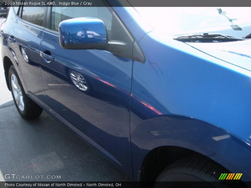 Indigo Blue / Gray 2009 Nissan Rogue SL AWD
