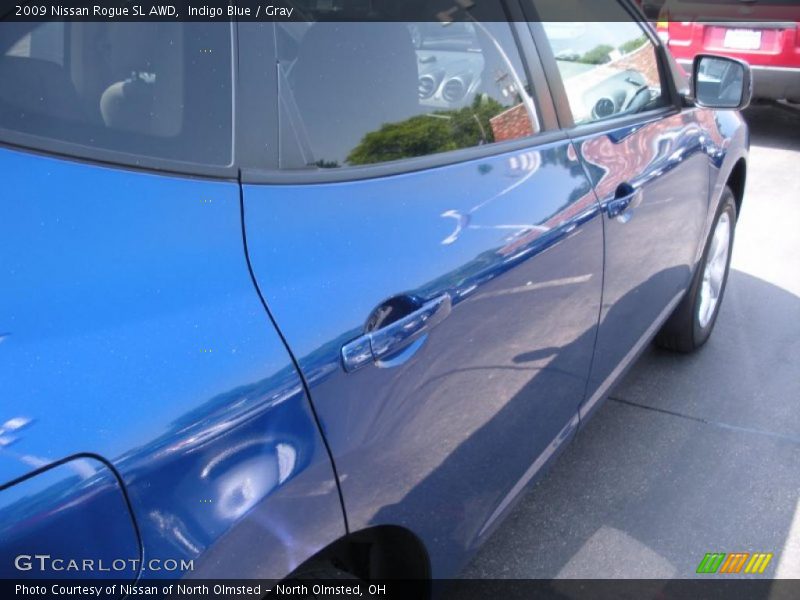 Indigo Blue / Gray 2009 Nissan Rogue SL AWD