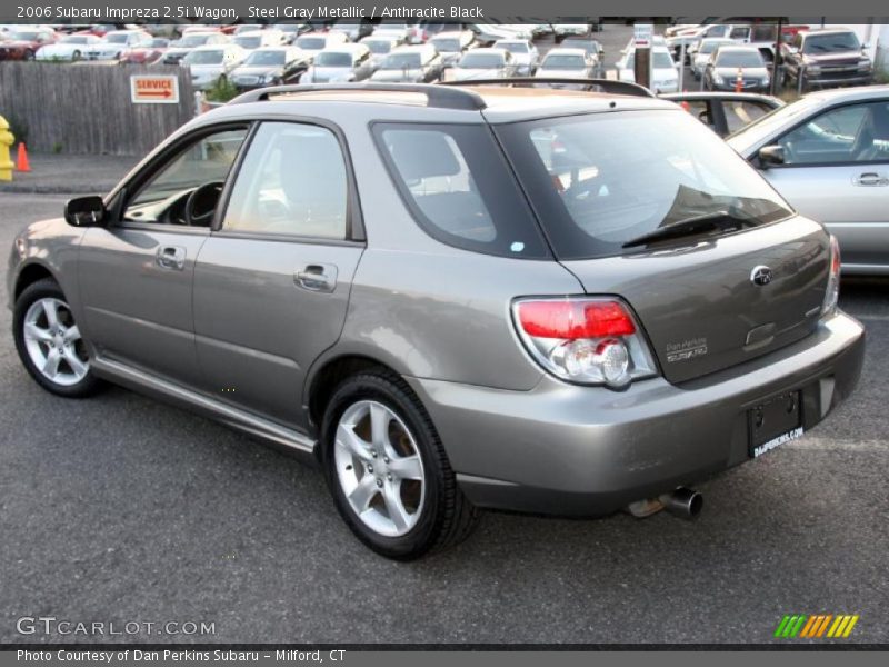 Steel Gray Metallic / Anthracite Black 2006 Subaru Impreza 2.5i Wagon
