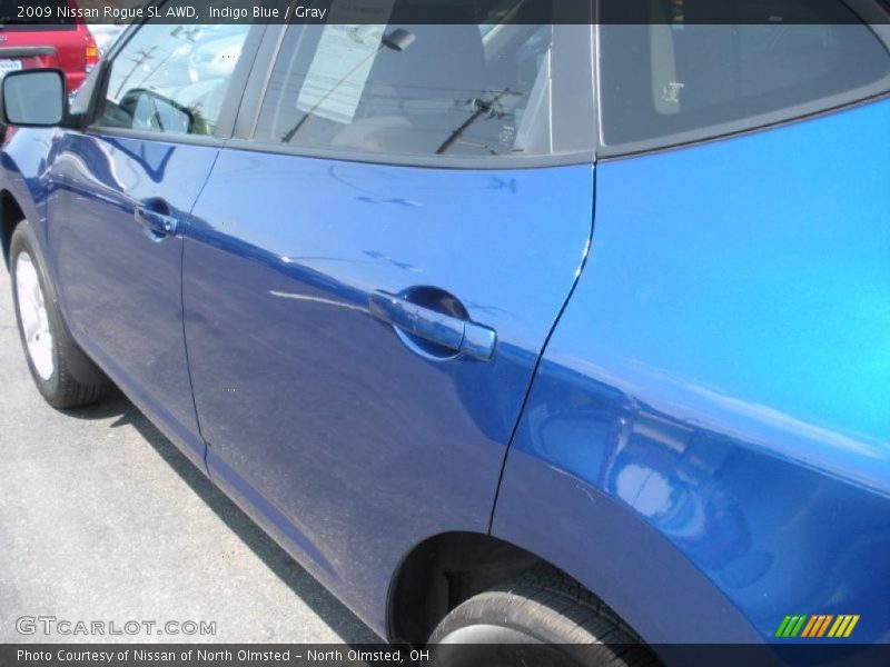 Indigo Blue / Gray 2009 Nissan Rogue SL AWD