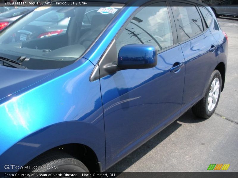 Indigo Blue / Gray 2009 Nissan Rogue SL AWD