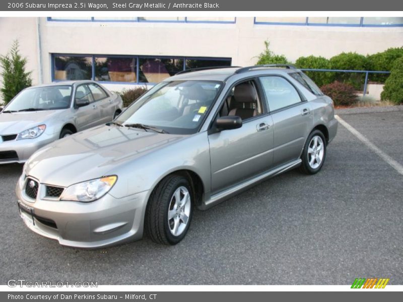 Steel Gray Metallic / Anthracite Black 2006 Subaru Impreza 2.5i Wagon